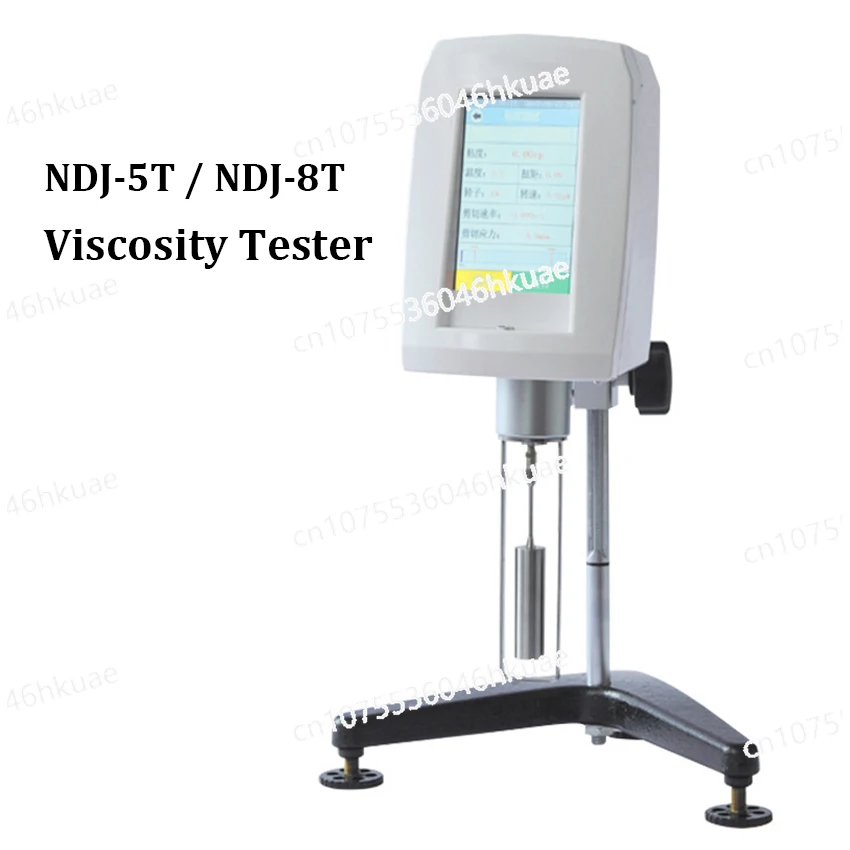 

Rotational Viscometer Digital LCD Adjustable Speed Rotary Viscosity Tester Testing Equipment for Oil Paint Plastic NDJ-5T/NDJ-8T