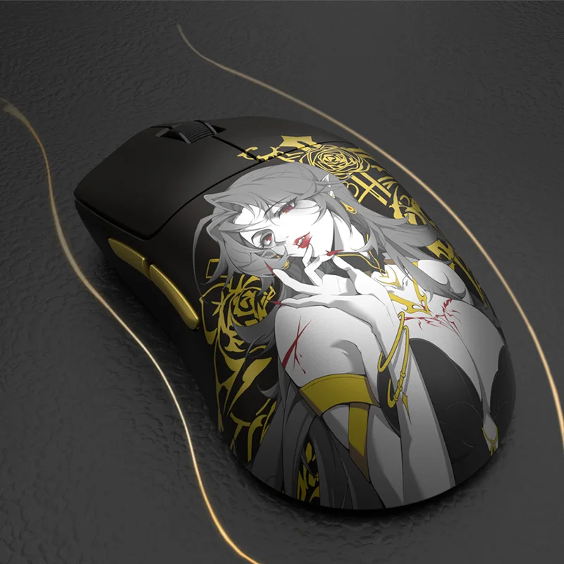 Ratón para juegos VALKYRIE VK M3 PRO, inalámbrico, 2,4G, Bluetooth, 3 modos, velocidad de orollamiento de 8000Hz, ratón ligero para jugadores, accesorios personalizados para PC