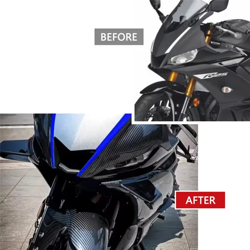 

Lasting For Yamaha YZF-R3 Downforce Naked Forntal Spoilers Wing Deflector For Yamaha YZF-R25