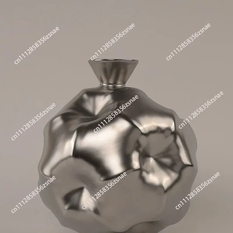 Hydrangea Dwarf Bottle Ceramic Art Decorative Ornament Holiday Gifts Halloween Christmas