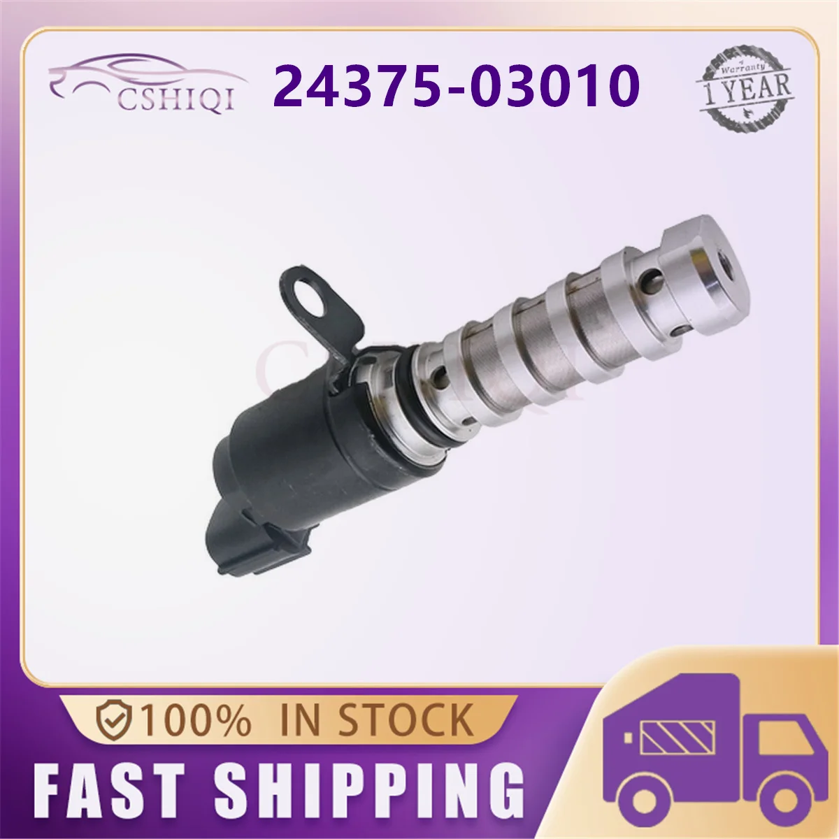 24375-03010 Camshaft Variable Timing Solenoid Valve VVT For Hyundai I10 I20 Kia Picanto Rio 2437503010 24375 03010 Auto Parts