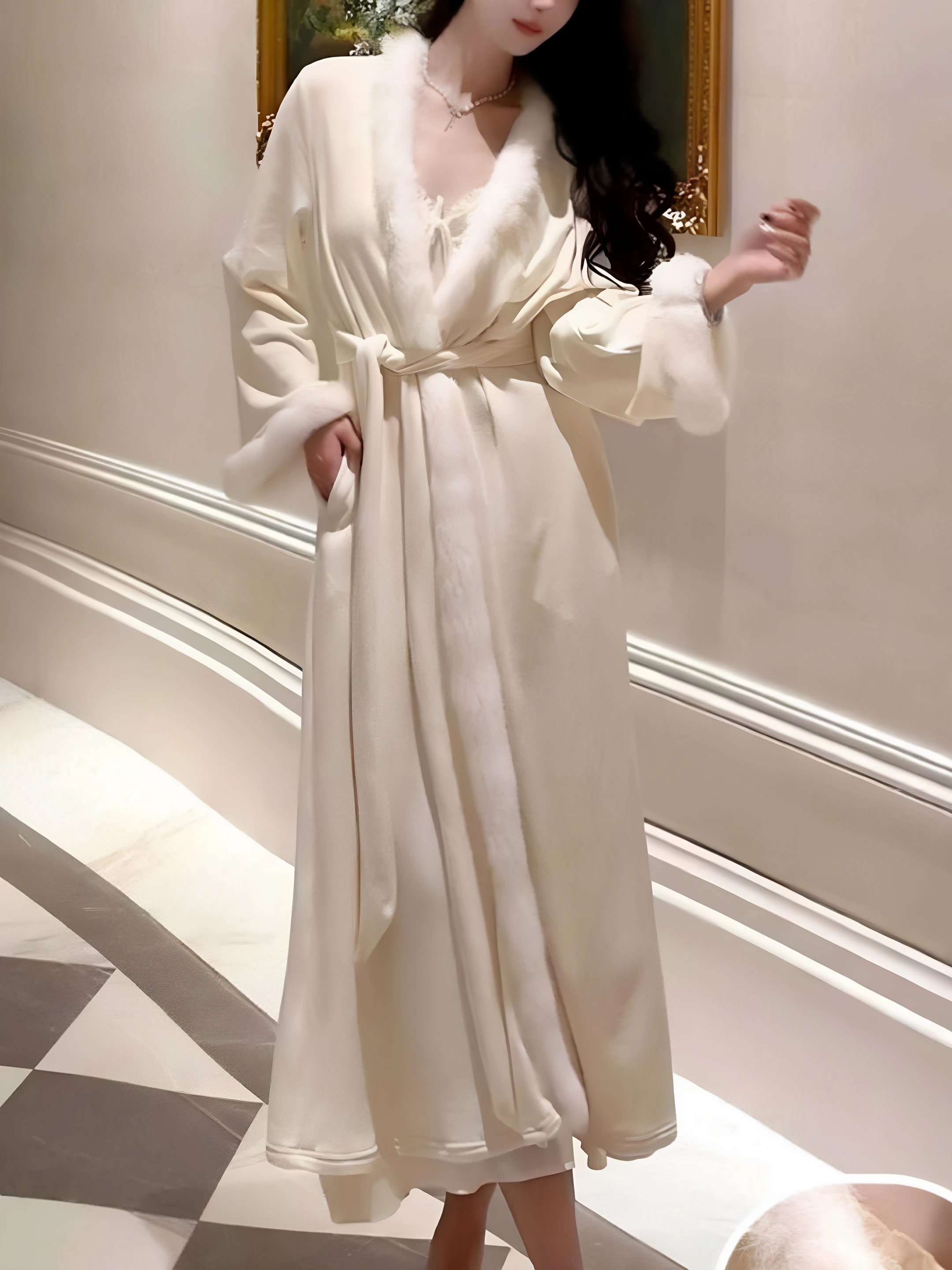 bata-larga-de-forro-polar-coral-grueso-para-mujer-elegante-ropa-de-estar-por-casa-terciopelo-calido-hermosa-bata-de-bano-s