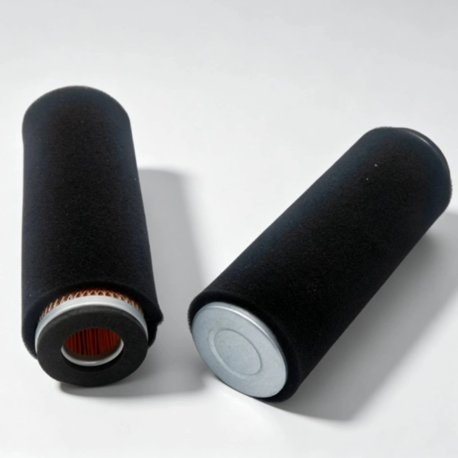 Cylindrical Foam and Paper Pleated Rammer Strainer Replacement for Construction Equipment Maintenance Engine Repair