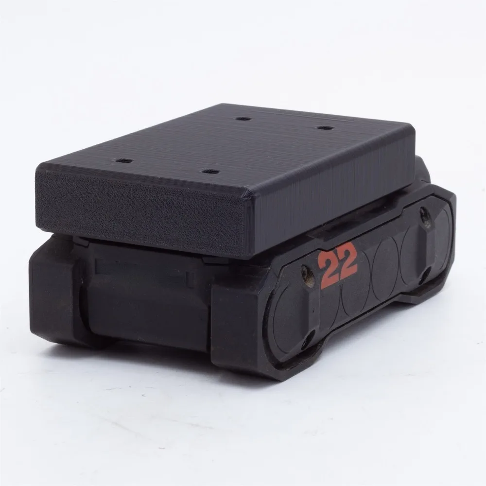 Adaptador de batería de litio para Hilti Nuron, soporte de pared para asiento de 22V con tornillos (B22-55, B22-85, B22-170, Nuron, B22-255)