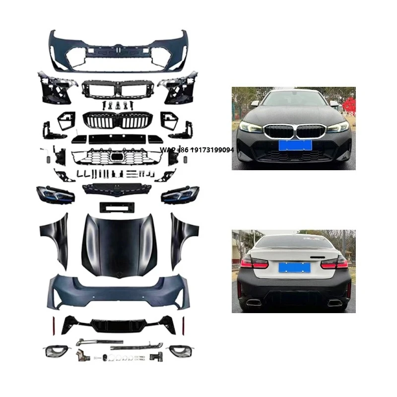 Car Modification Kit Front/Rear Non-Destructive Fog Light for 3 Series F30/F35 G20/G28 2013-2019 New Condition Bolt-On