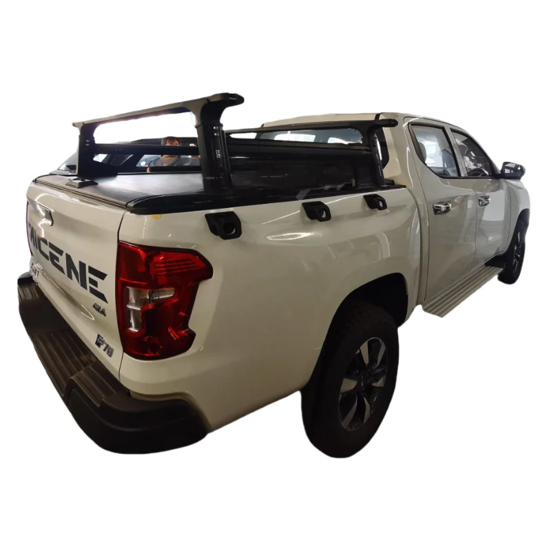 

ChangAn Kaicene Hunter F70 Aluminum Rear Trunk Cover Tri-fold Lid Pickup Truck Bed Protector Locking Compatible Truck Covers