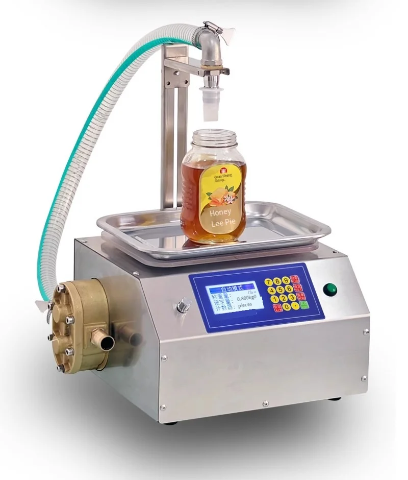 Honey Bottling Machine Automatic Paste Cream Ketchup Honey Filling Machine for small business