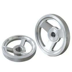 Threaded hole stainless steel handwheel round anti-skid equipment pump valve rocker