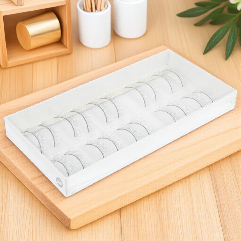 

10Pairs Practice False Eyelashes Training Extensions Lashes Natural Simulation for Beauty Salon Practice Mimic Natural Eyelash