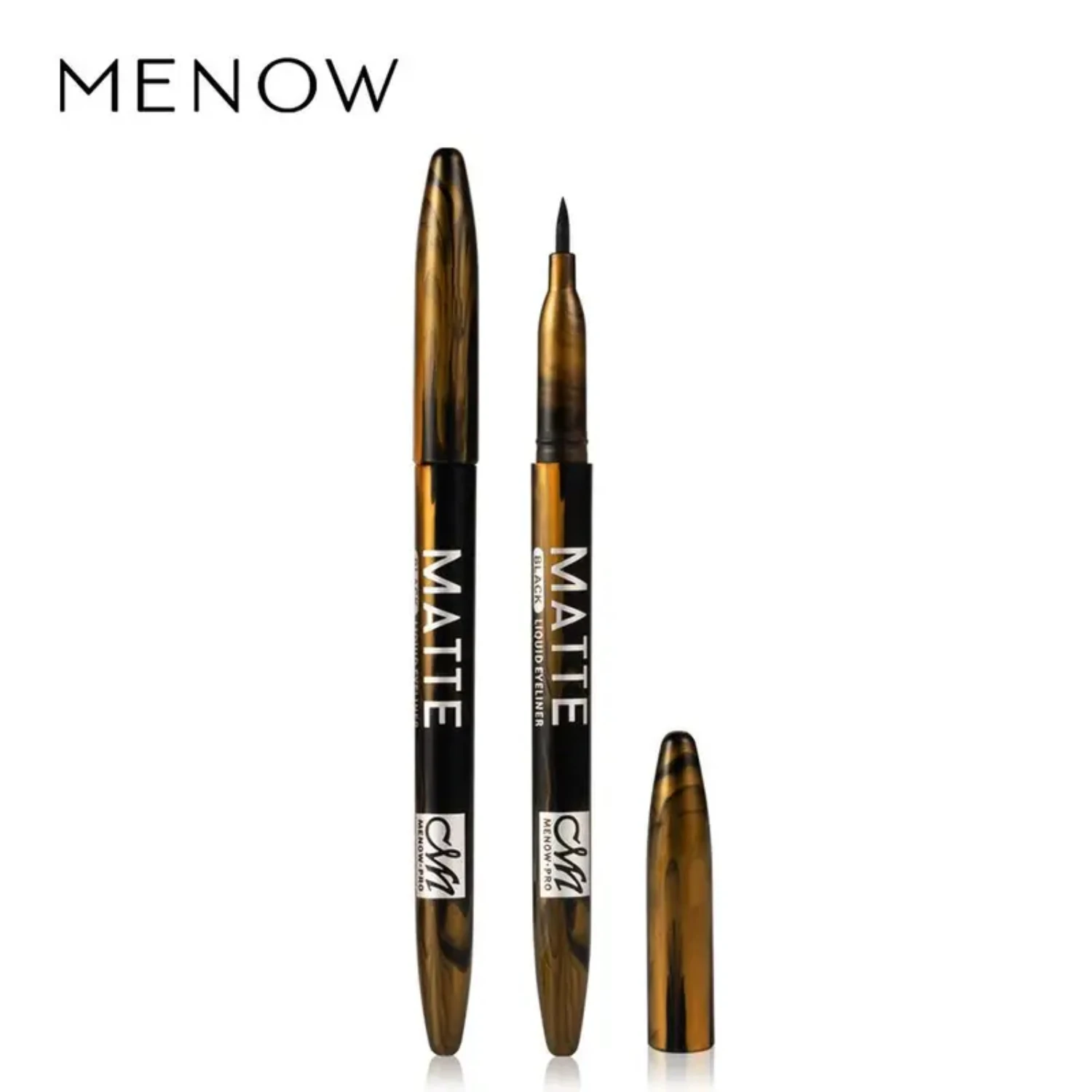 Penna eyeliner impermeabile a lunga durata Cool Black Soft-Head - Perfetta per un'applicazione precisa del trucco con un finitura liscia Anti-Swe