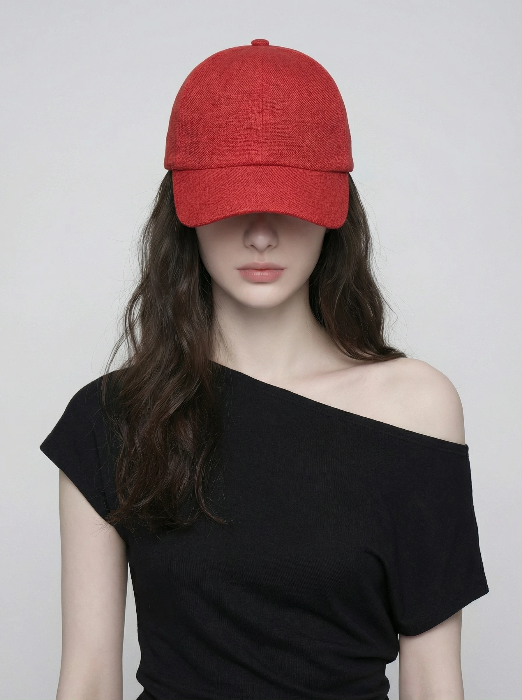 nouvelle-casquette-de-baseball-souple-printemps-2026-en-lin-decontractee-a-visiere-courte-unisexe-protection-solaire-ideale-pour-les-voyages-motif-geometrique