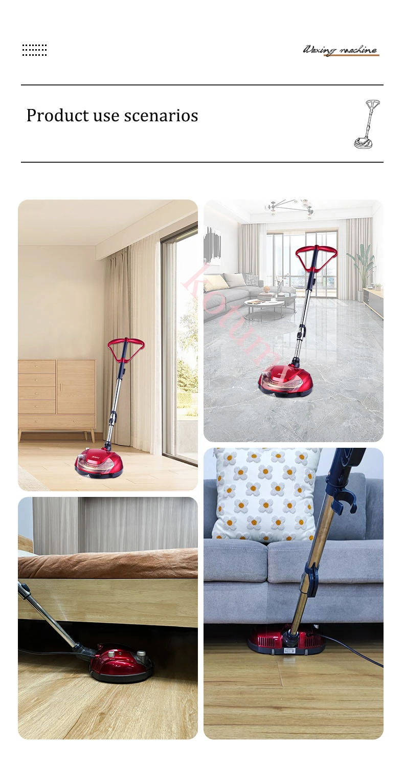 Electric Polisher Lake Wood Floor Waxing Machine Polishing Machine Tile Marble Waxing Machine Essential oils mop