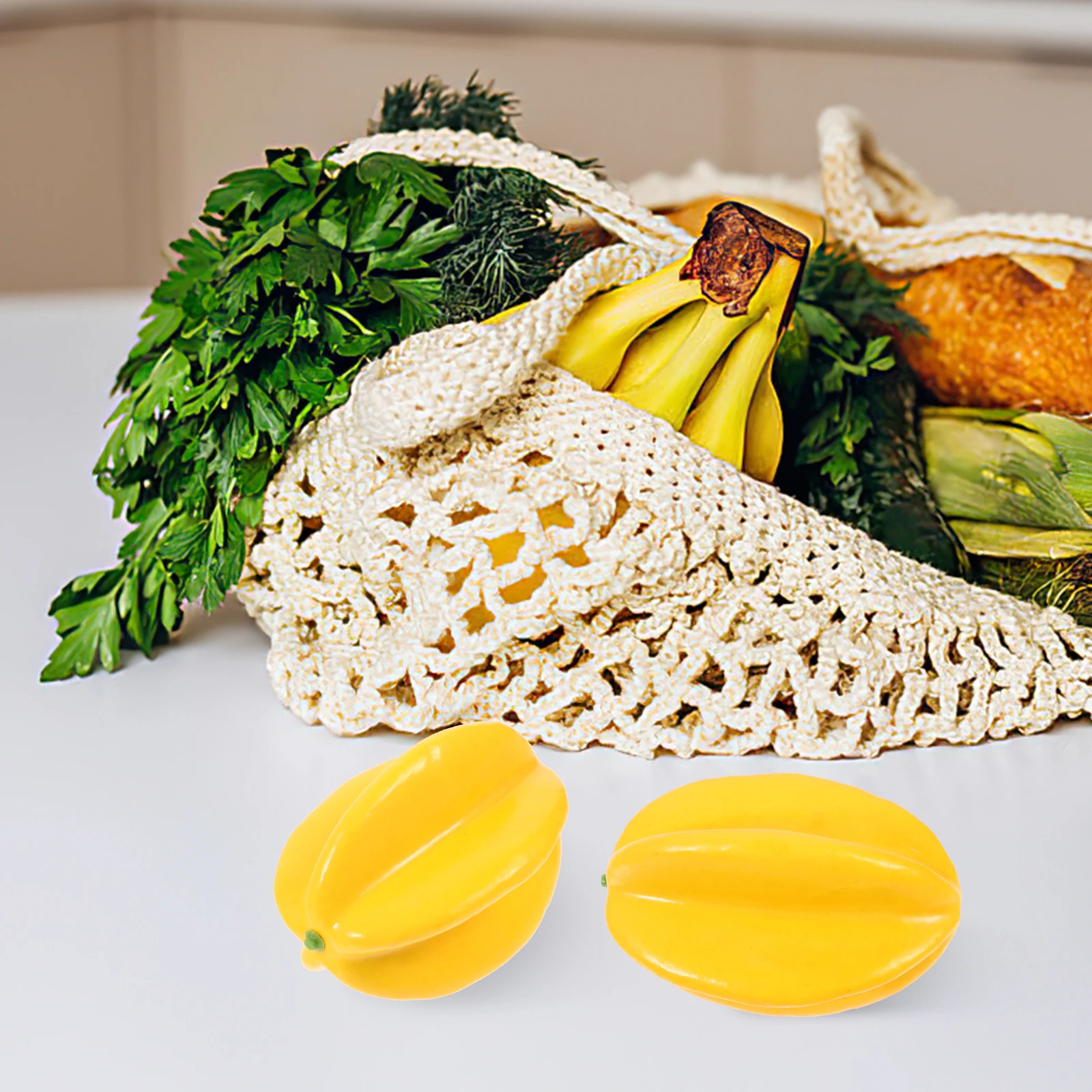 

6pcs Artificial Realistic Simulation Fruit Props for Home Decor Party Decor Photo Props Display Decorations