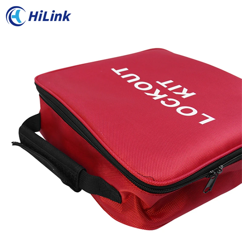 For Industrial LOTO Device Person Management Storage,Square Type Portable Safety Lockout Tool Bag