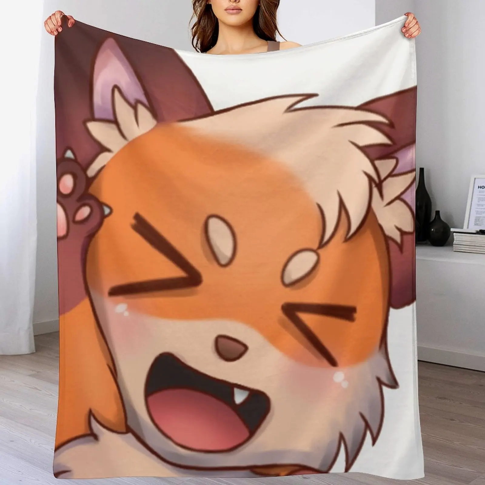

Hama Happy Wave/Waving Throw Blanket Fuzzy Plush Throw Blanket for Sofa Chair