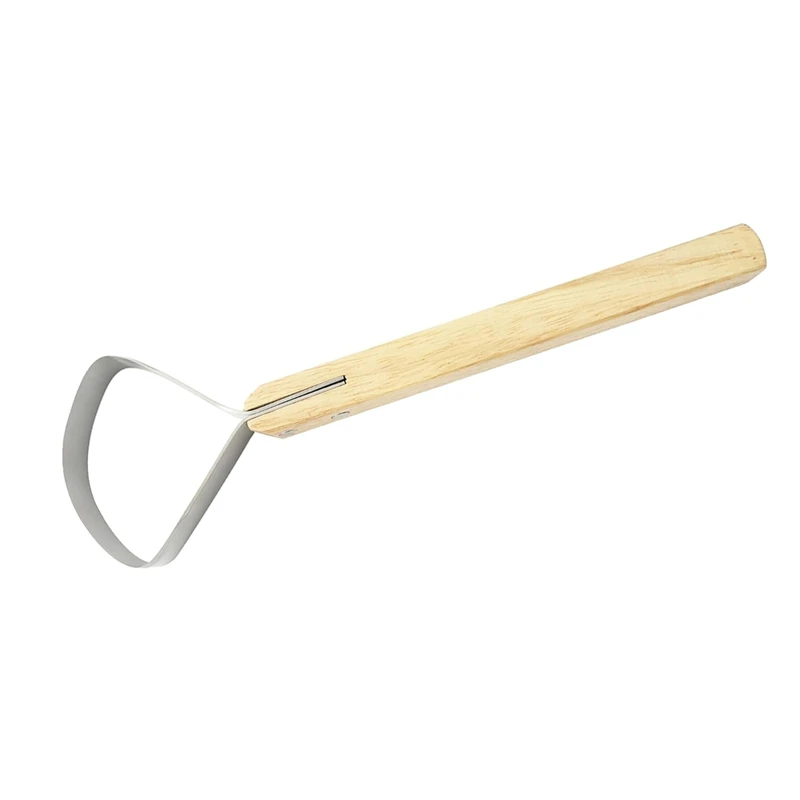 Esconder ferramenta de flecha para esconder bronzeamento mais fresco para suprimentos ferramentas de fabricação de couro manuseio de pele-A51M