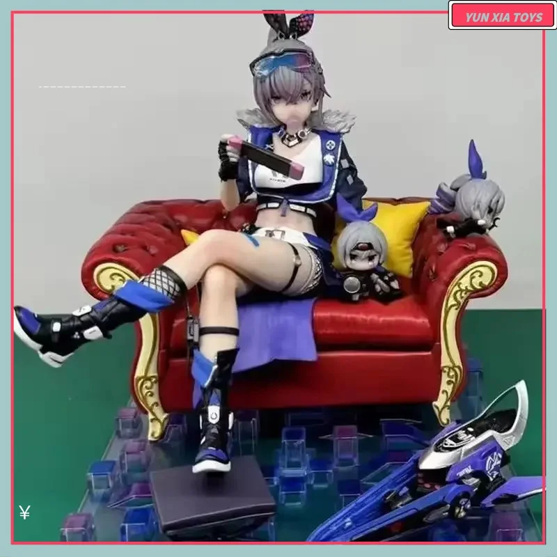 

Hakimi Studio 23cm Hanser Silver Wolf Action Figures Silver Wolf Figures Honkai: Star Rail Anime Pvc Collection Model Toys Gifts