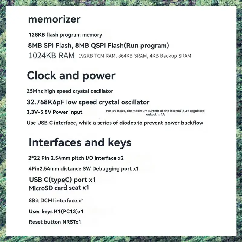 

Основная плата SCLS STM32H7 + экран 0,96 дюйма STM32H750VBT6, макетная плата, минимальная системная плата, макетная плата STM32