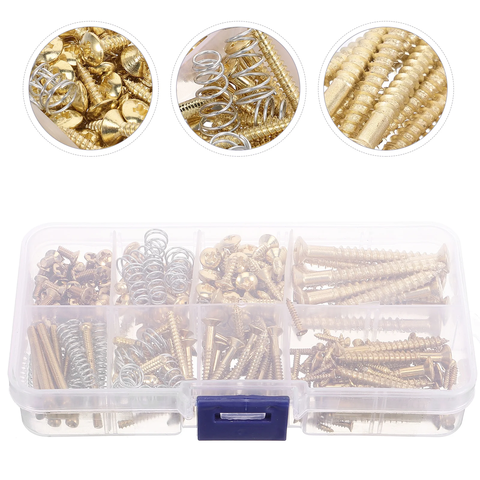 

1 set Screw Set Stainless Steel Hardware Kit for Electric Acoustic Guitar Bridge Neck Plate Pickup Selector Switch Screws Guitar