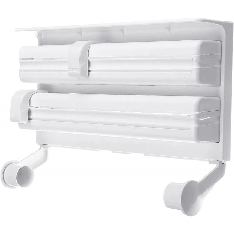 37,5x7x25 cm EURASIA Tent Kitchen Paper Dispenser, Aluminum and Film, Abs Resistant and Practical