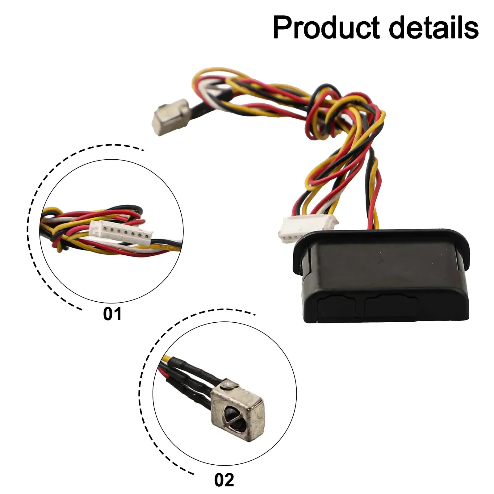 1 шт. датчик защиты от падения для Ecovacs U2/U2 PRO 220-6225-0140, запасные части для робота-пылесоса, запасные аксессуары