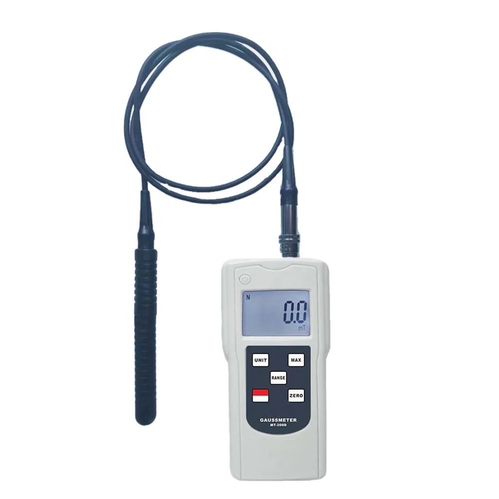 Digital Gaussian Meter MT-200D Gaussmeters Measure The Magnetic Induction Intensity Of Dc Magnetic Field Range 0~200mT~2000mT