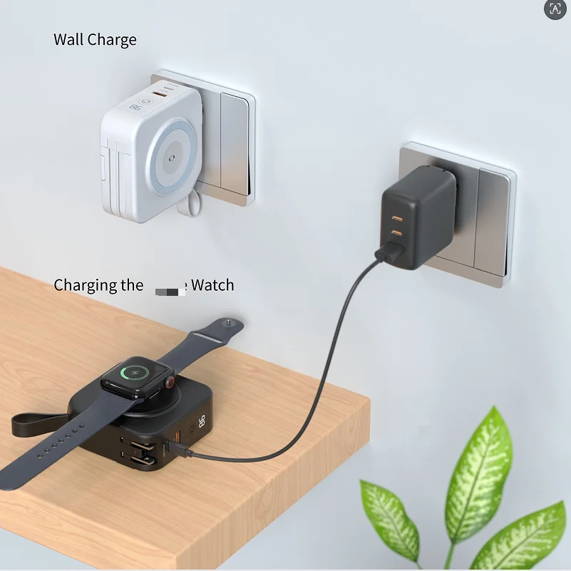 mini anker ugreen powerbank magsafe travel Portable charger watch external Spare battery camping equipment fast charge type c view 6