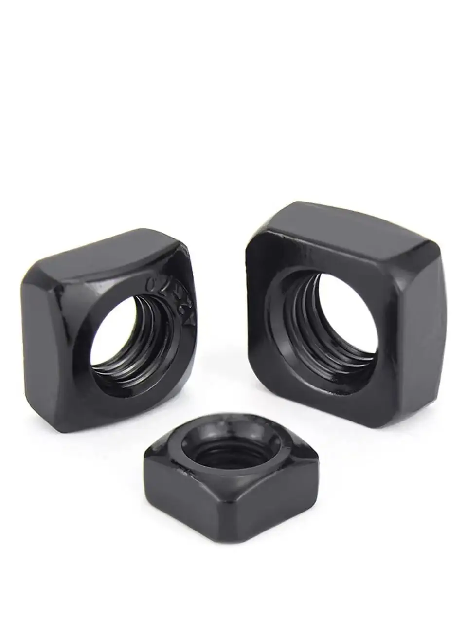 Din557 Black 304 Stainless Steel Square Nuts Gb39 M3-m12