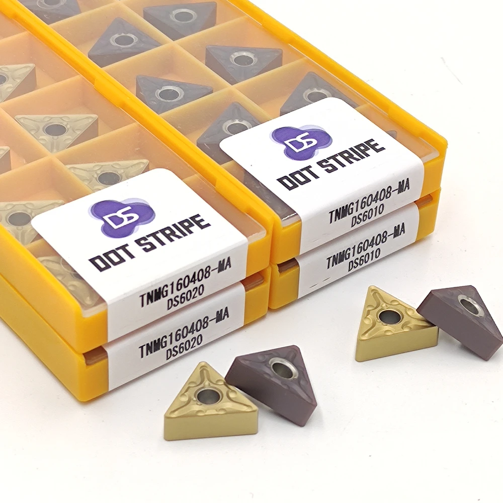 TNMG160404 TNMG160408 Utensile per tornitura esterna CNC Inserto in metallo duro di alta qualità TNMG 160404/160408 Tornitura Taglio
