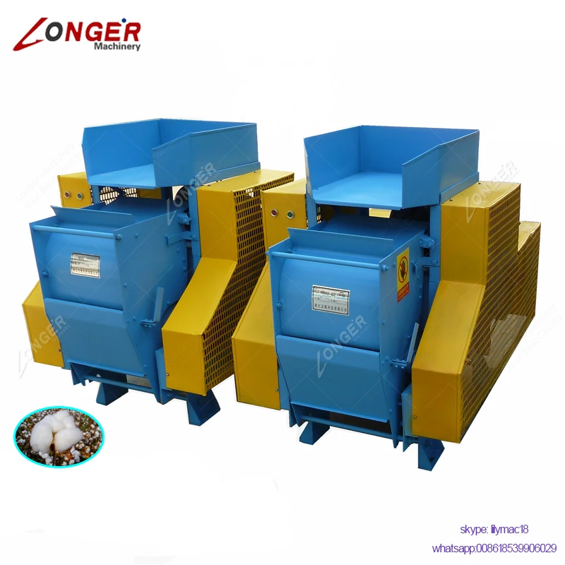 Small Cotton Ginning Machine Cotton Seed Removing Machine