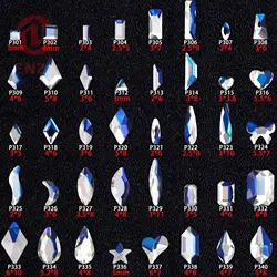 wholesale moonlight multi style Flat Back Nail Rhinestone Special Shaped Crystals Nail Art Stones 3D Personalized Decoration