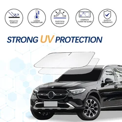 Windshield Sun Shade For Mercedes Benz GLC X253 X254 Sunshade Sun Visor Protector Foldable Blocks UV Rays Keep Your Car Cooler