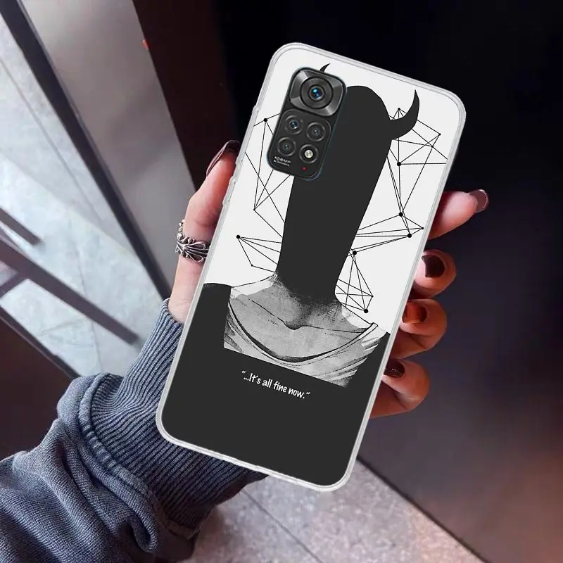 Oyasumi Punpun Phone Case For Xiaomi Redmi Note 14 13 12 11 10 11E Pro Plus 12S 11S 11E 11T 10S Soft TPU Back Cover Note 13 12 1 image 4
