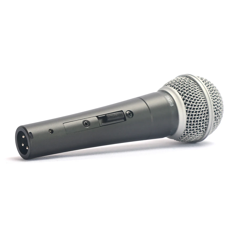 Metal cardioid Dynamic Microphone For Stage Singing Professional Wired Microphone for Karaoke Recording Vocal