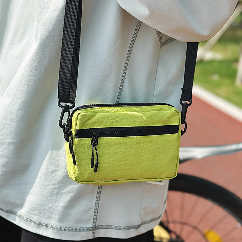 

2025 New Niche Crossbody Bag Mini Mobile Phone Bag Daily Travel Cycling Bag Easiest for Match Outdoor Casual Tissue Coin Purse