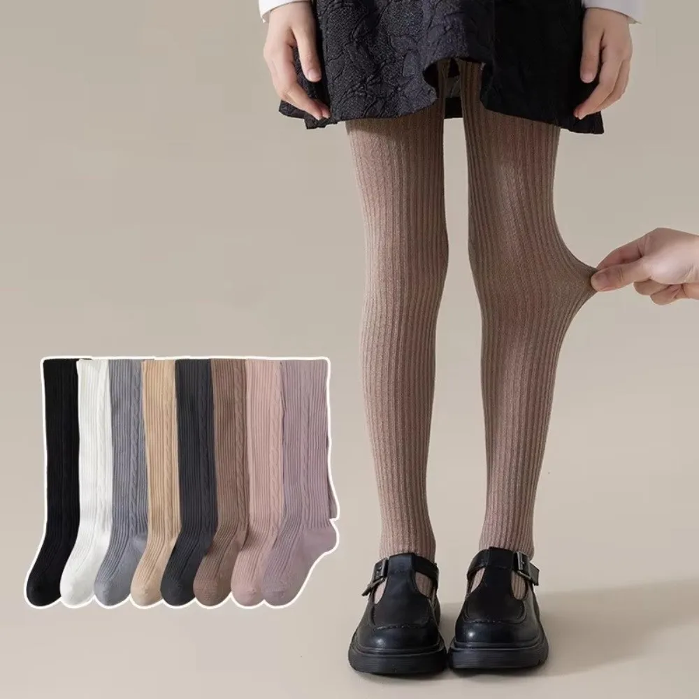 New Knitted Leg Warmers Breathable Cotton Hosiery Stockings New Year