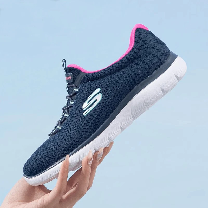 Skechers Women\'s sports shoes Summer new fashion breathable casual shoes Lightweight comfortable walking shoes