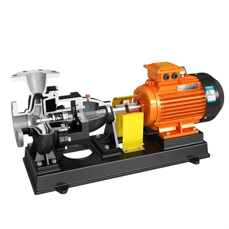 IH Series Horizontal Centrifugal Pump Single Stage End Suction Pump Stainless Steel  Pump