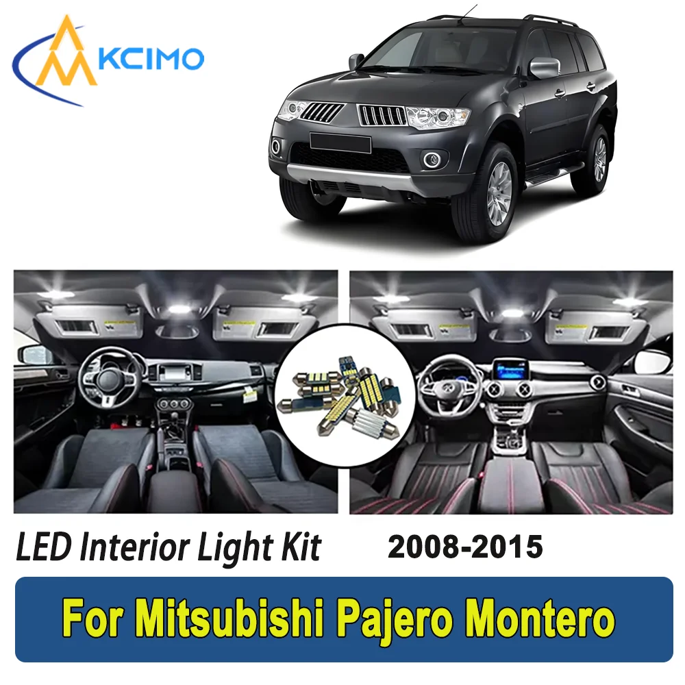

New Light Bulb For Mitsubishi For Mitsubishi Pajero Montero Shogun Sport 2 MK2 (2008-2015) Premium Bright LED Interior Dome Map