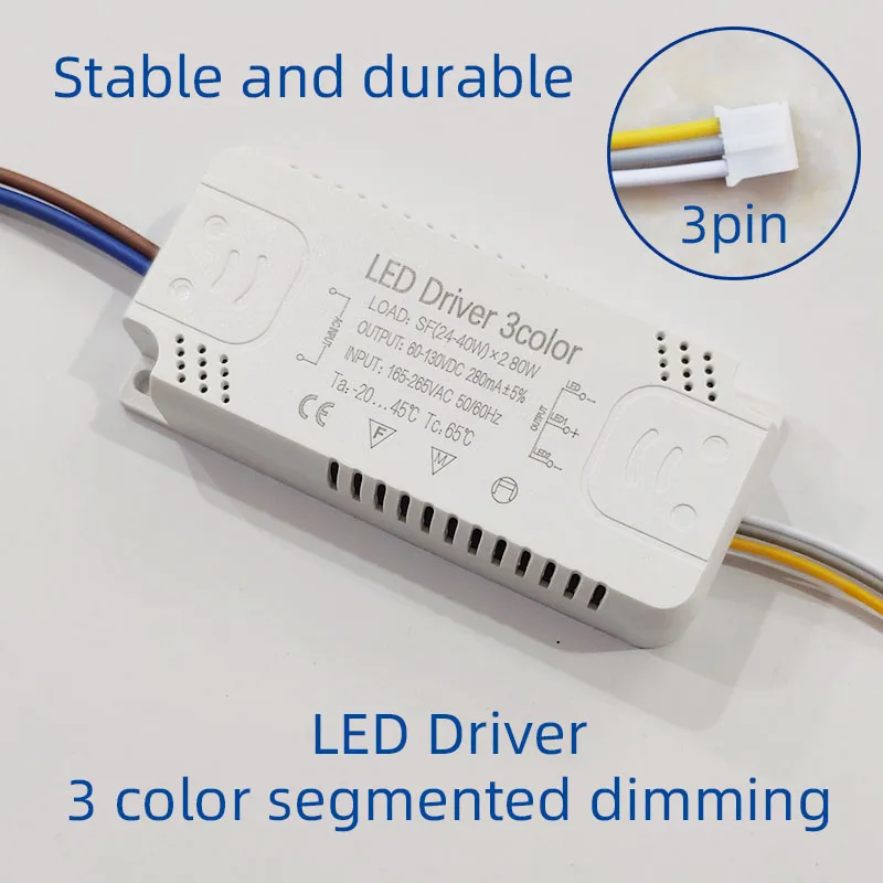 

LED Driver Adapter For LED Lighting 12W 24W 30W 36W 50W 100W AC220V Non-Isolating Transformer For LED Ceiling Light Replacement