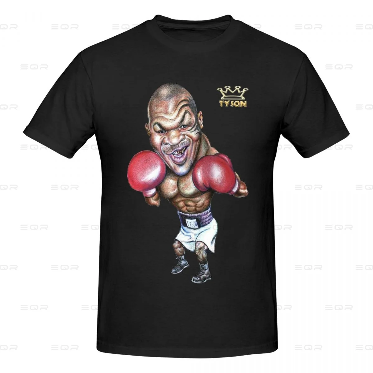 Mike Tyson Boxing Retro Boxing Men's round neck T-shirt,Oversized print Tee Shirt,Short Sleeve T shirt all the year round Gift