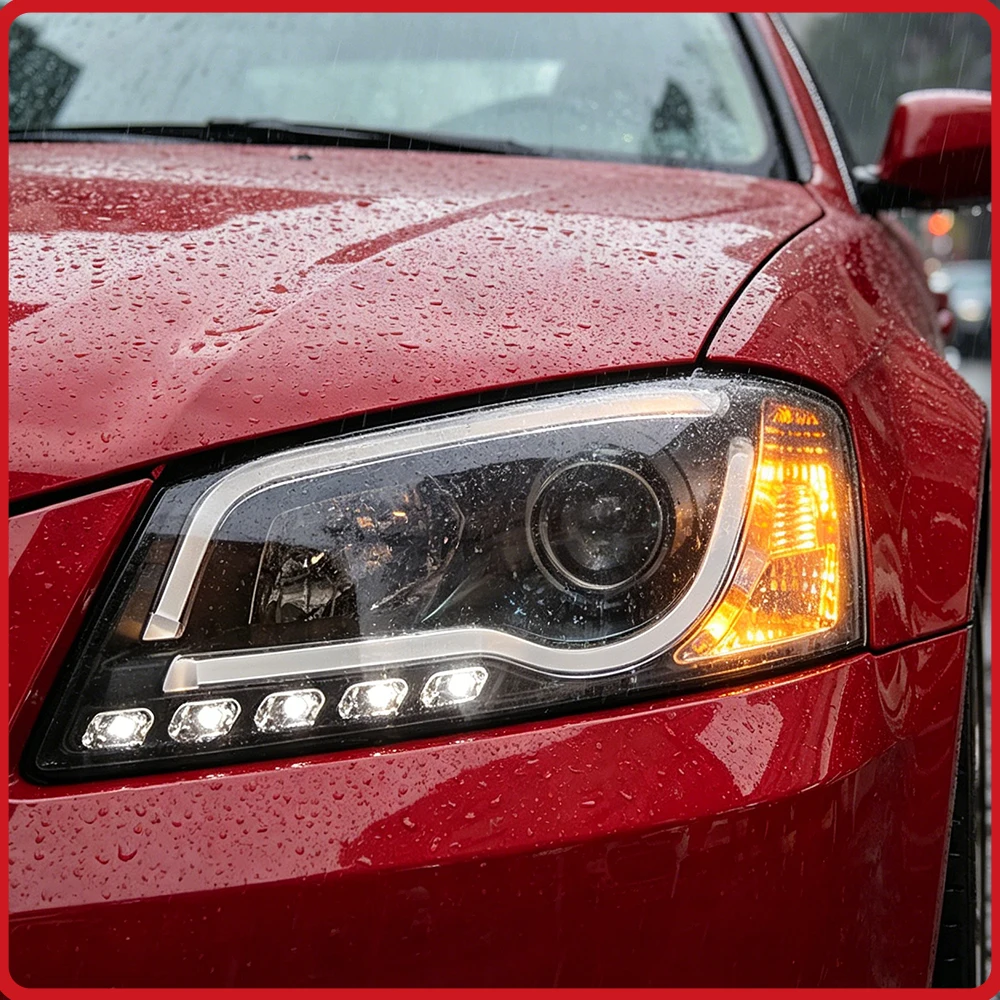 Car Head Lamps For Audi A3 2008-2012 Headlights Assembly Upgrade LED Blink Signal Light High Quality Plug and Play High Quality