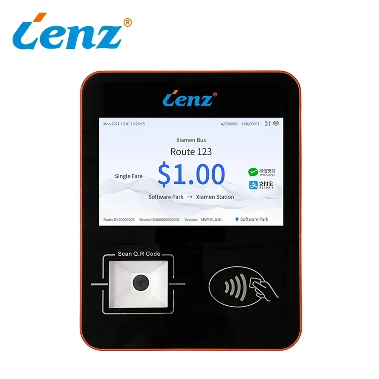 Bus Validator Ticket Cashless Bus Payment System/NFC Contactless Payment Terminal Or System/android Bus Validator