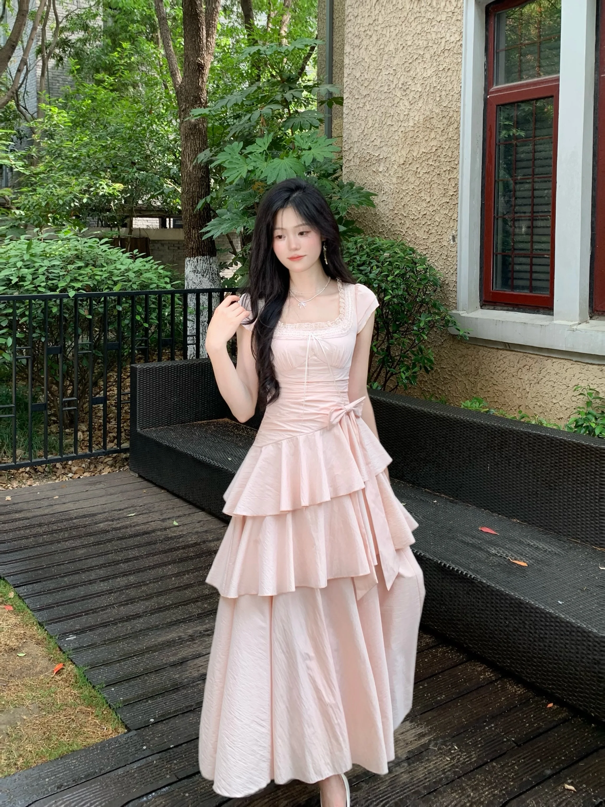 فساتين نسائية صيفية أنيقة بتصم - مراجعة Vintage Fashion Style Female وسعره