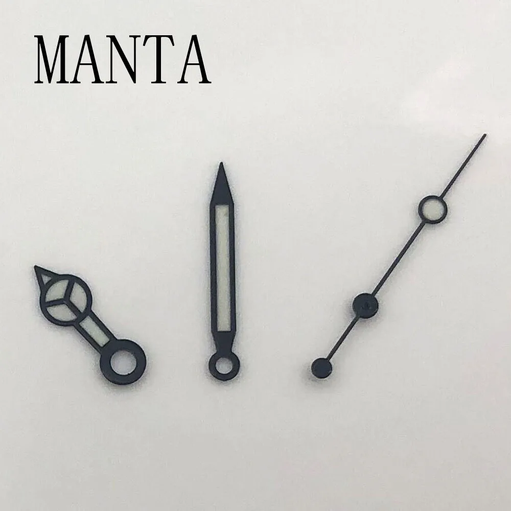 Светящиеся стрелки часов MANTA NH35/NH36 Miyota8205/8215/821A ETA2836/2824 Mingzhu2813/3804 Механический механизм