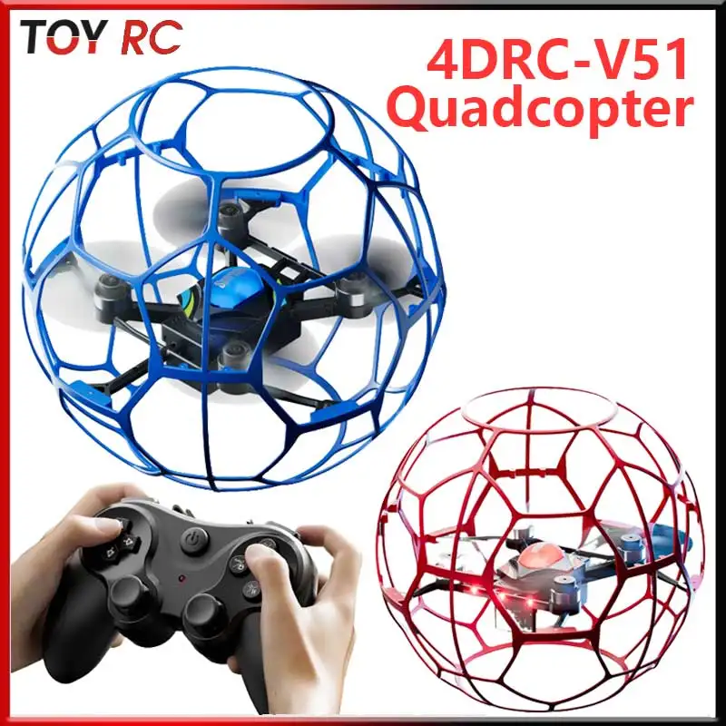 4drc Air V51 Football Brushless Motor Training Remote Controlled Aircraft Student Aircraft Model Four Axes