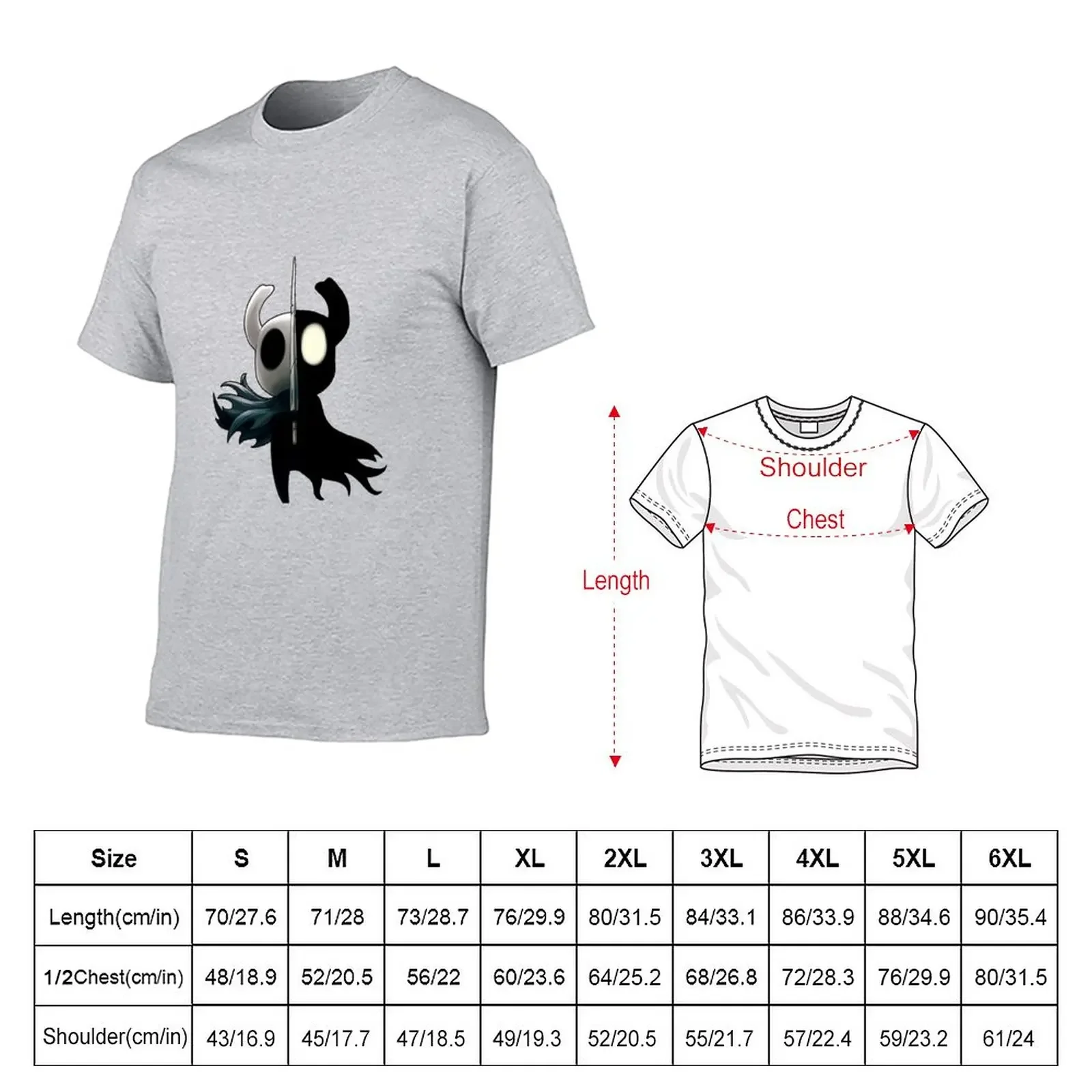 Hollow knight T-Shirt boys whites plus sizes mens graphic t-shirts funny