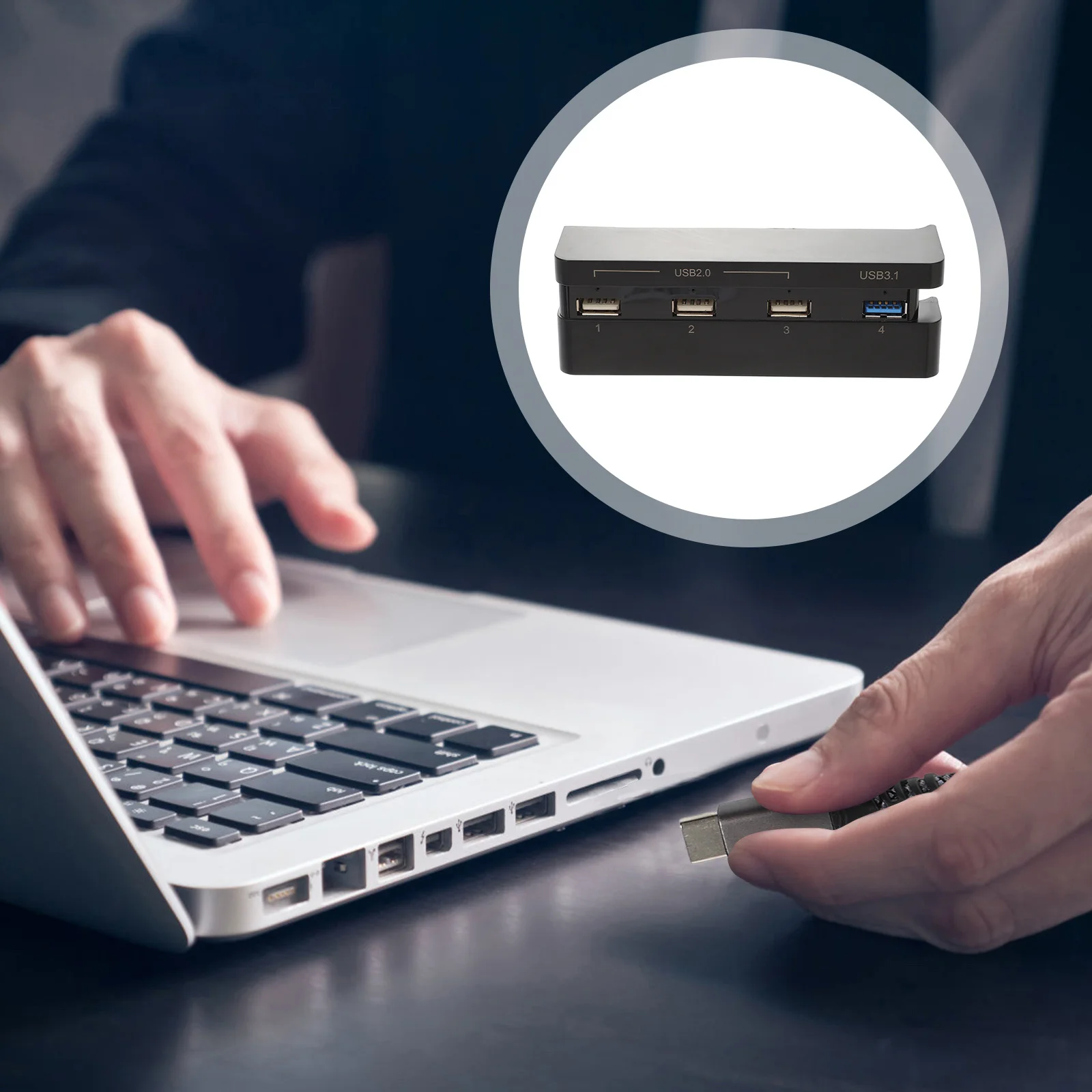 

Usb 3.0 Hub High Speed Splitter For Game Console Pc Laptop Desktop Usb Expander Docking Station Extension Adapter