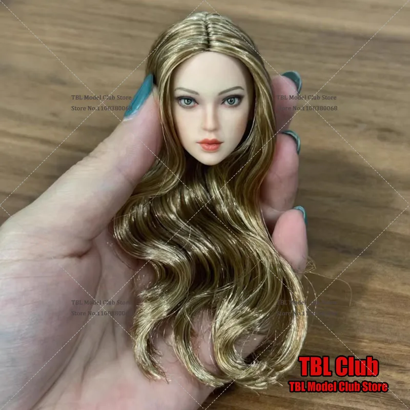 

JKTOYS K-006 масштаб 1/6, смешанная кровь, красивая голова, резьба Юми с подвижной версией для глаз, скульптура головы, подходит для 12-дюймовой модели экшн-фигурки