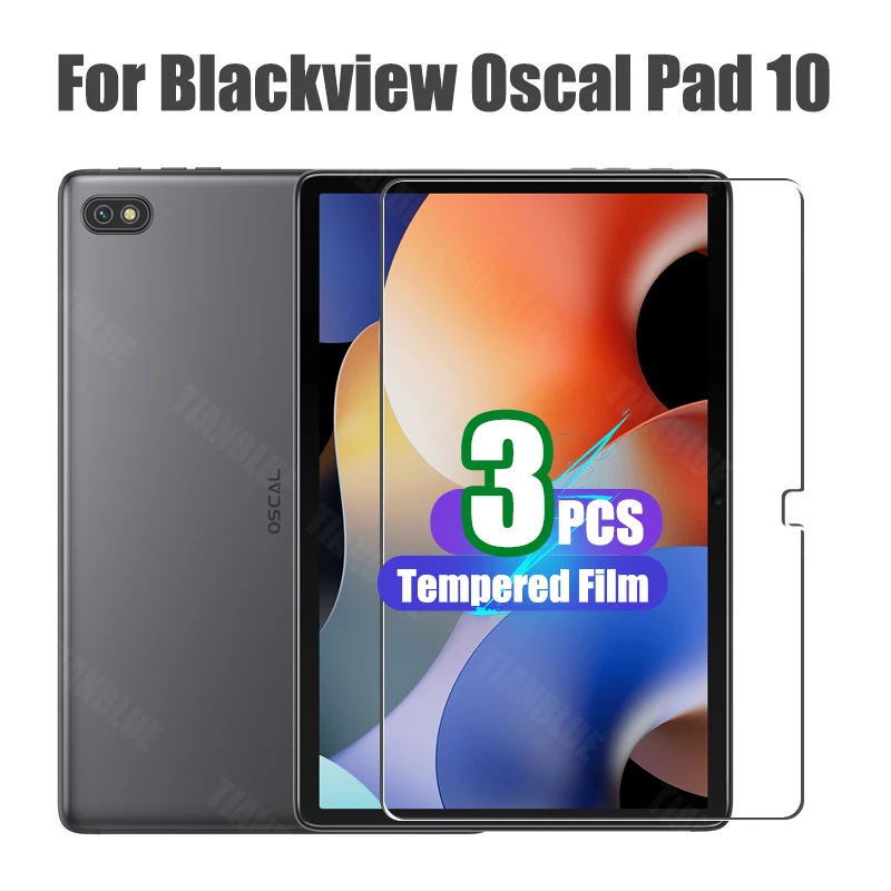 Screen Protector for Blackview Oscal Pad 10 Tablet 10.1 inch Protective Film Tempered Glass for Blackview Oscal Pad 10 2023